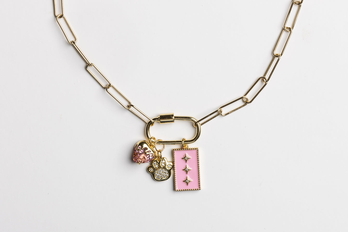 Carabiner Chain Necklace